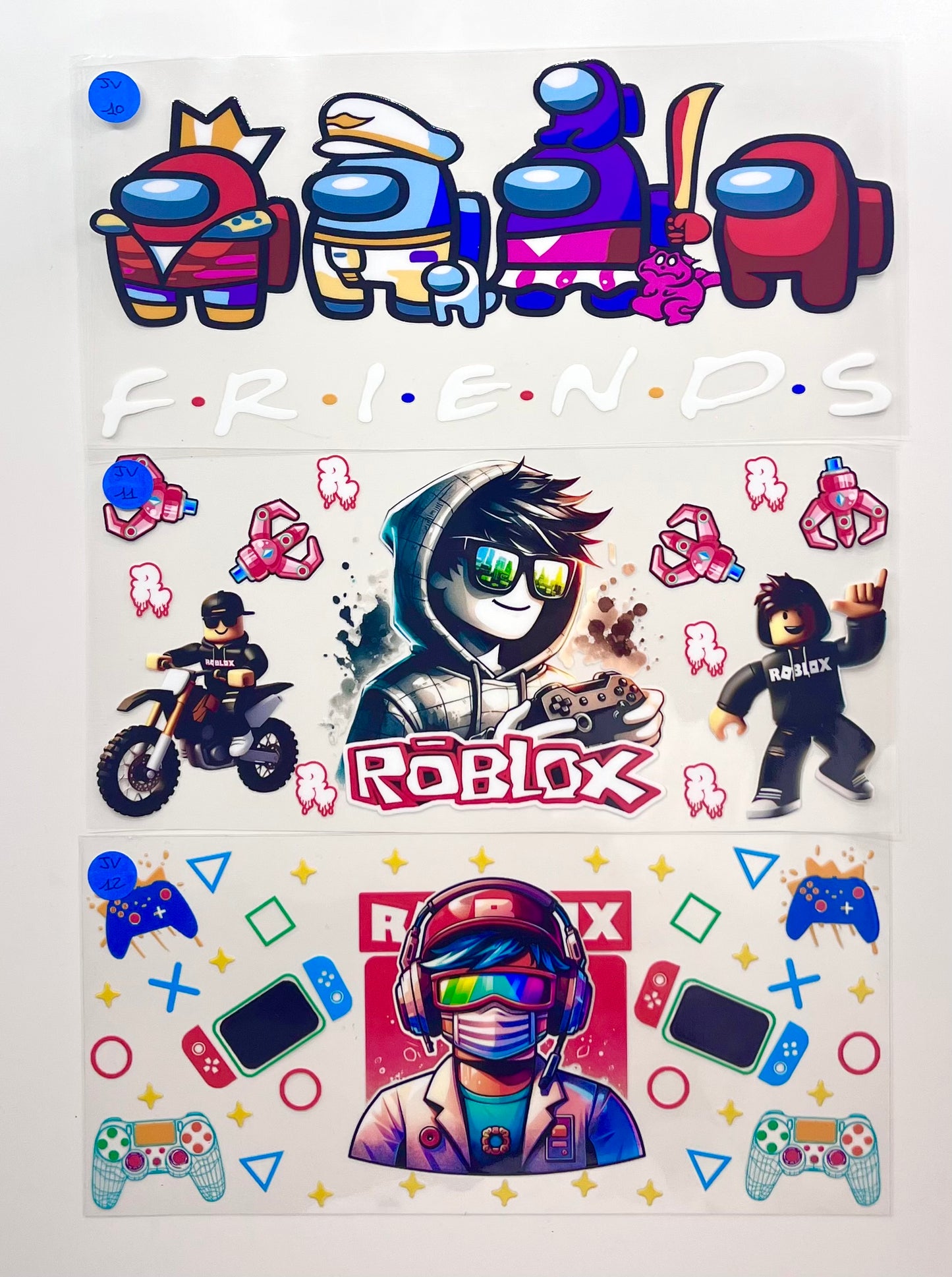 Stickers Jeux Vidéos
