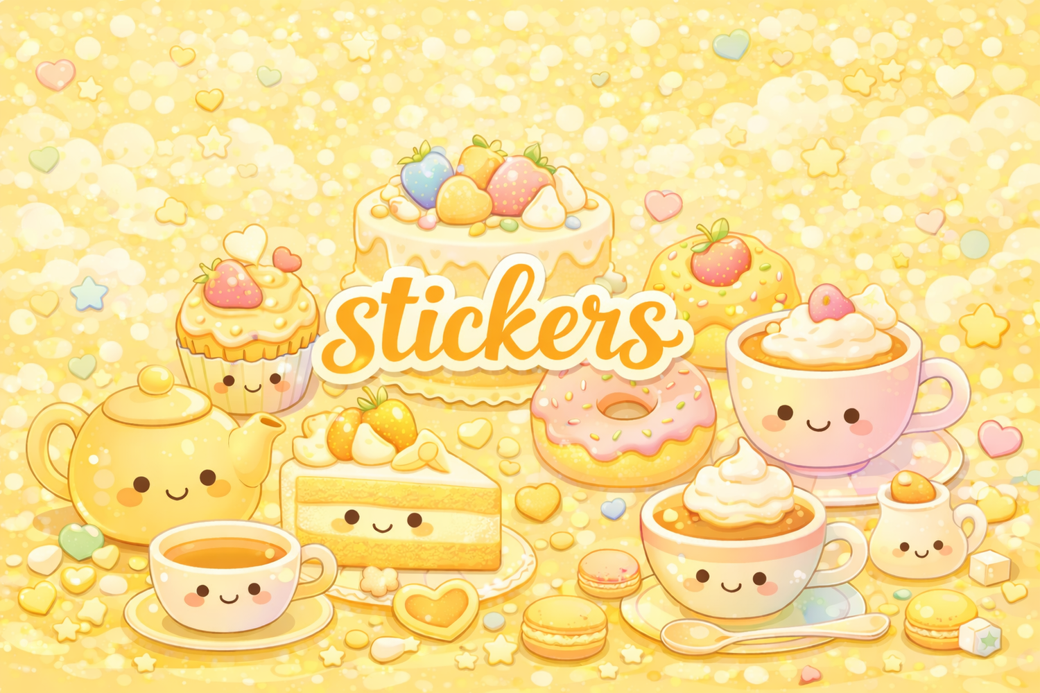 Stickers Nourritures,boissons,gourmandises, etc...