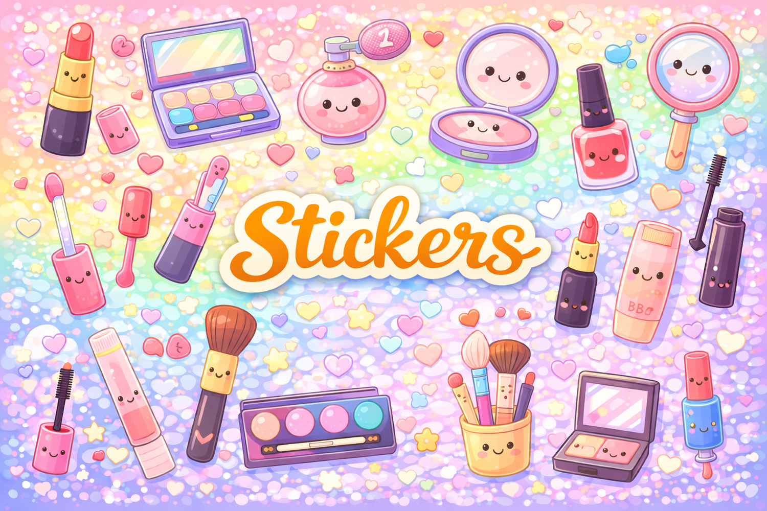 Stickers Maquillage