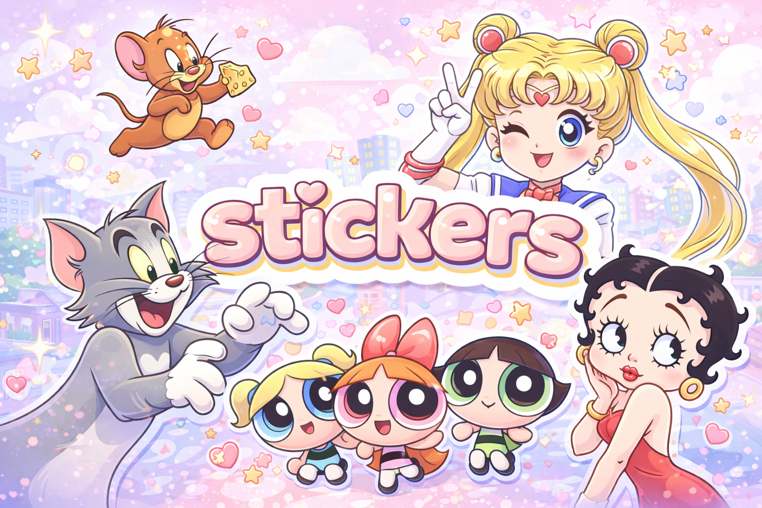 Stickers Dessins Animées