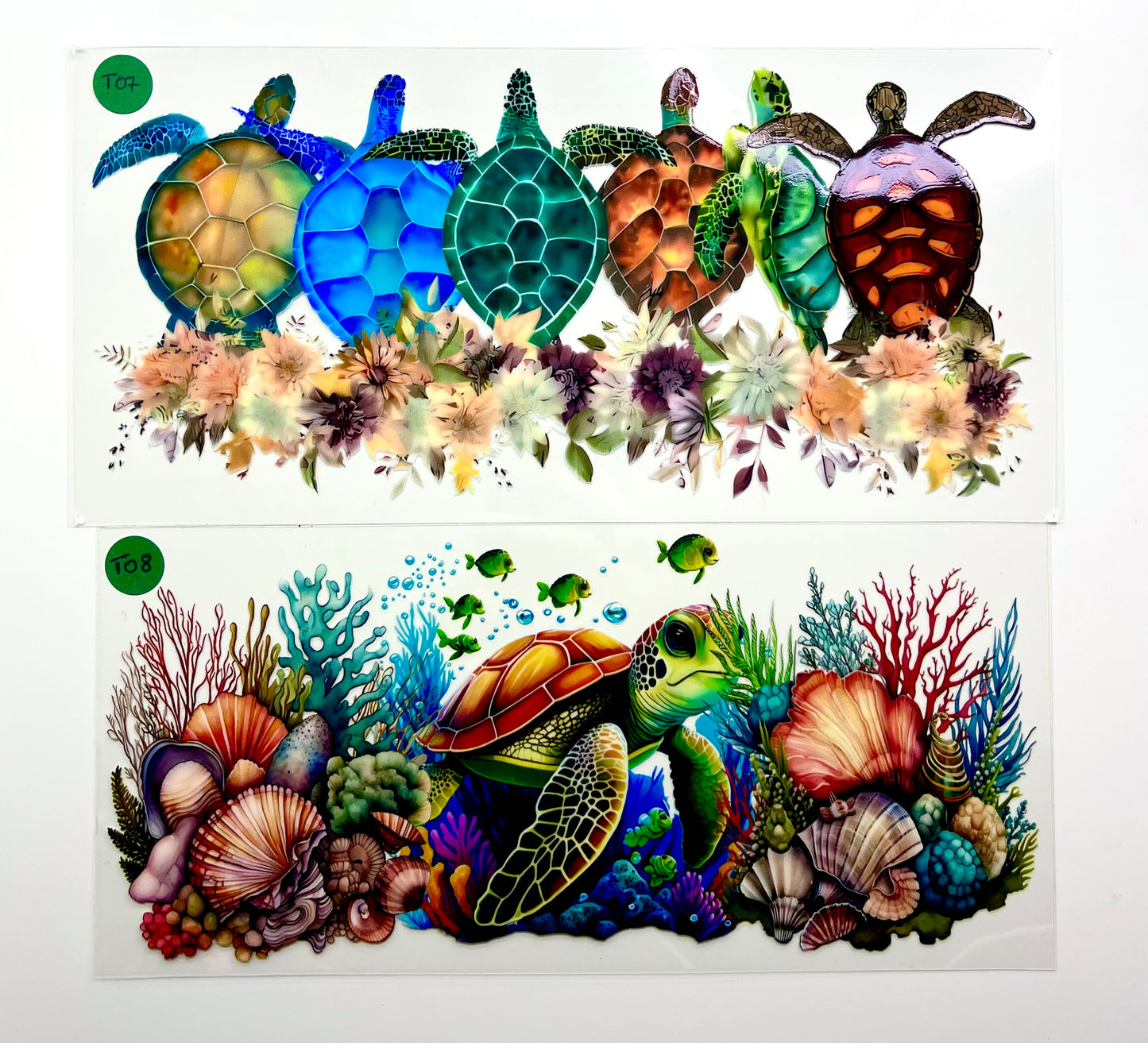 Stickers Tortues