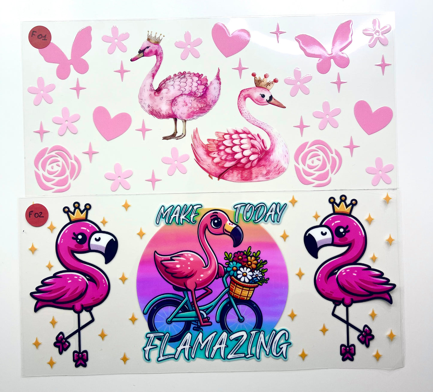 Stickers Flamants Roses