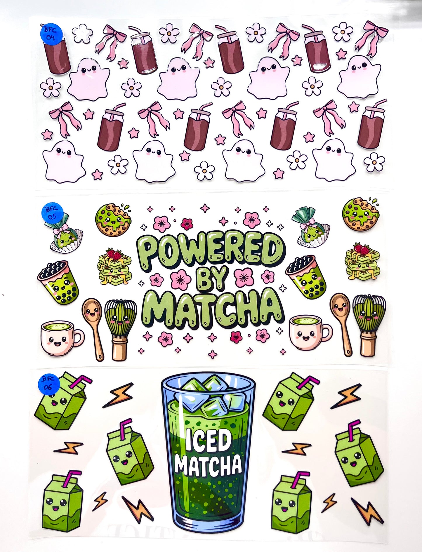 Stickers Boissons Fraiches et Chaudes