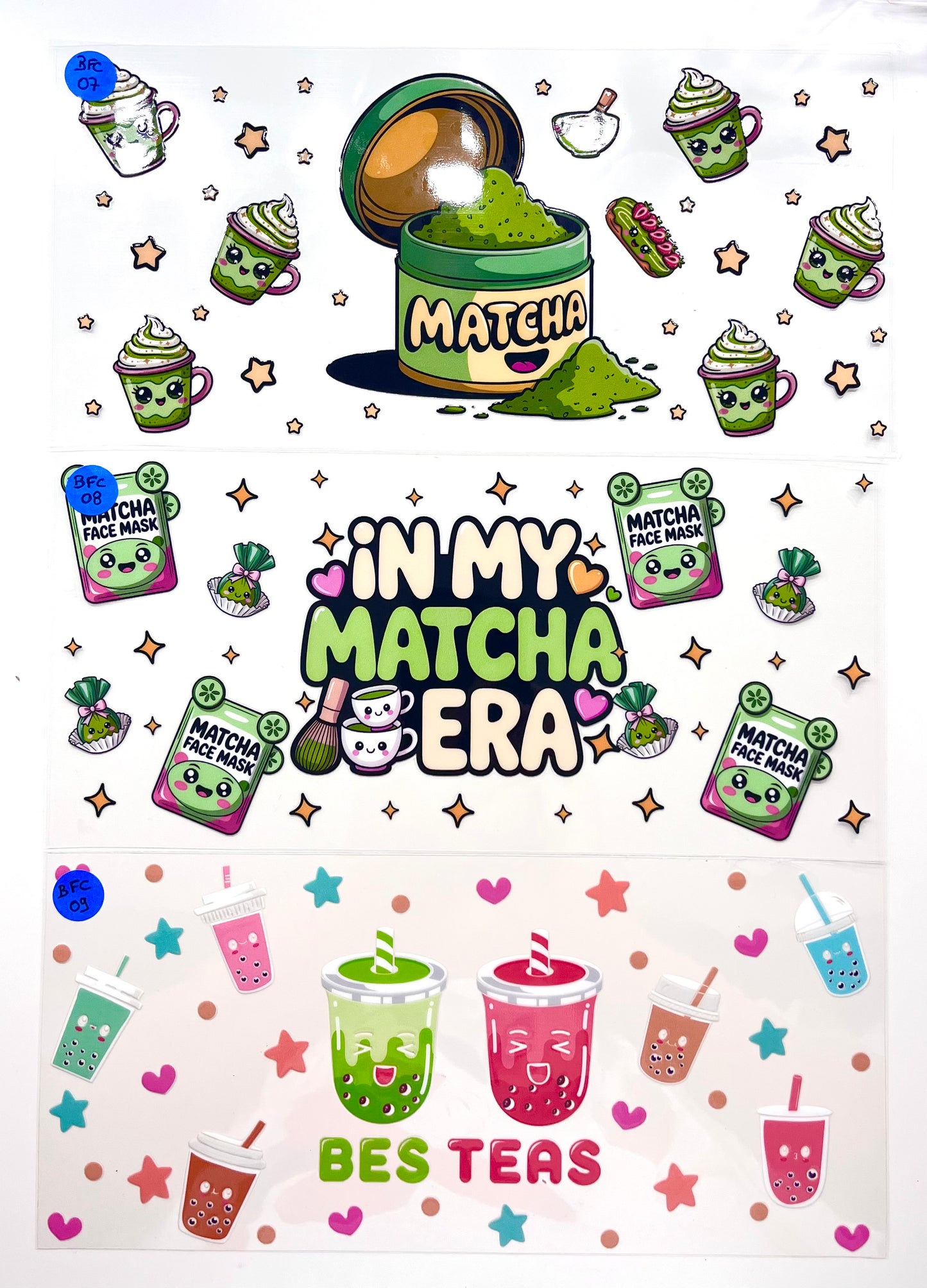 Stickers Boissons Fraiches et Chaudes