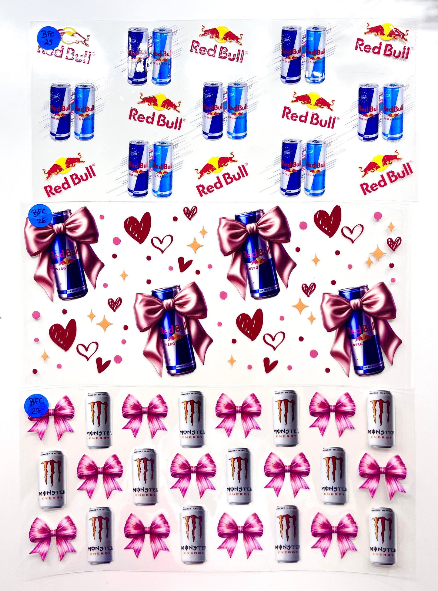 Stickers Boissons Fraiches et Chaudes