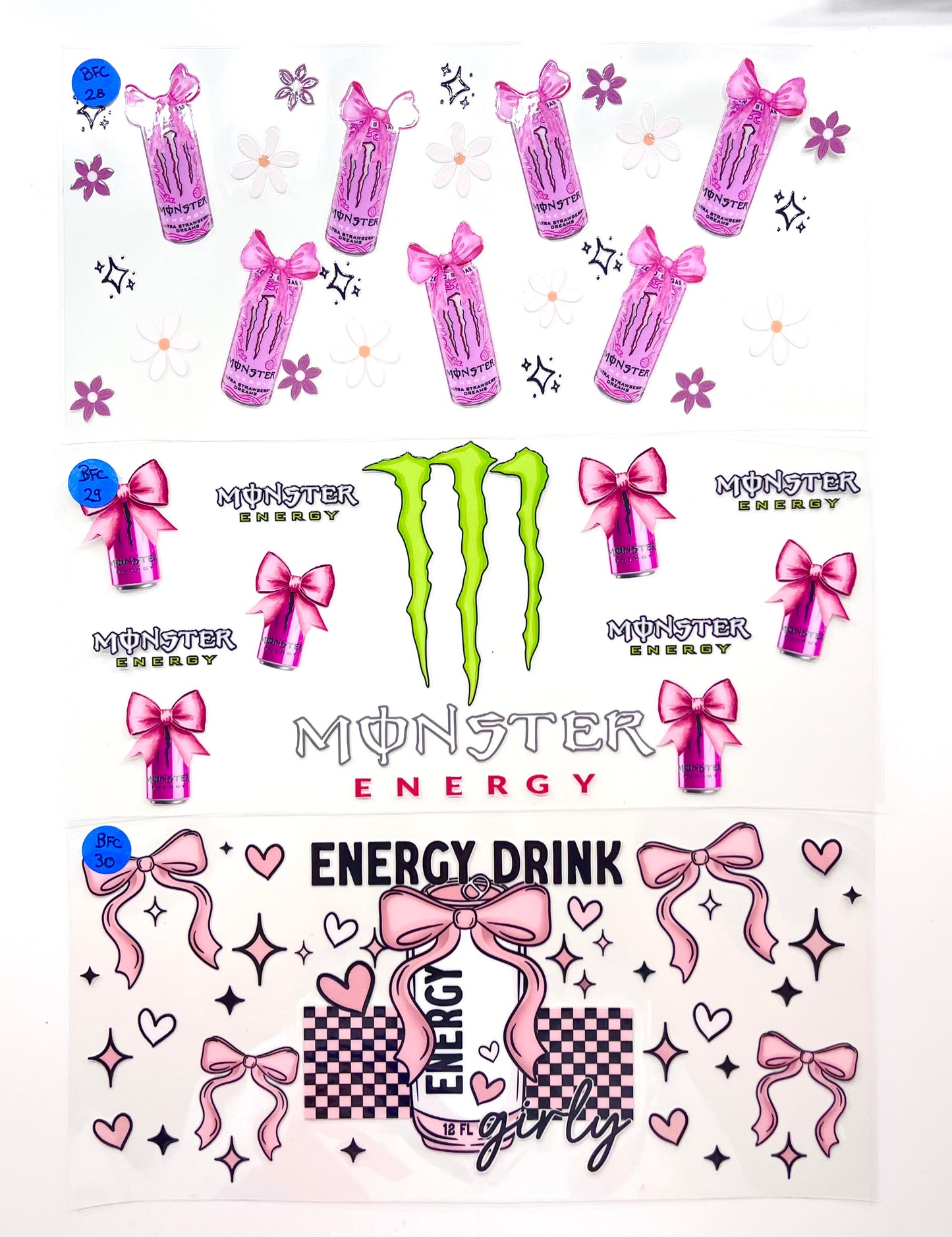 Stickers Boissons Fraiches et Chaudes