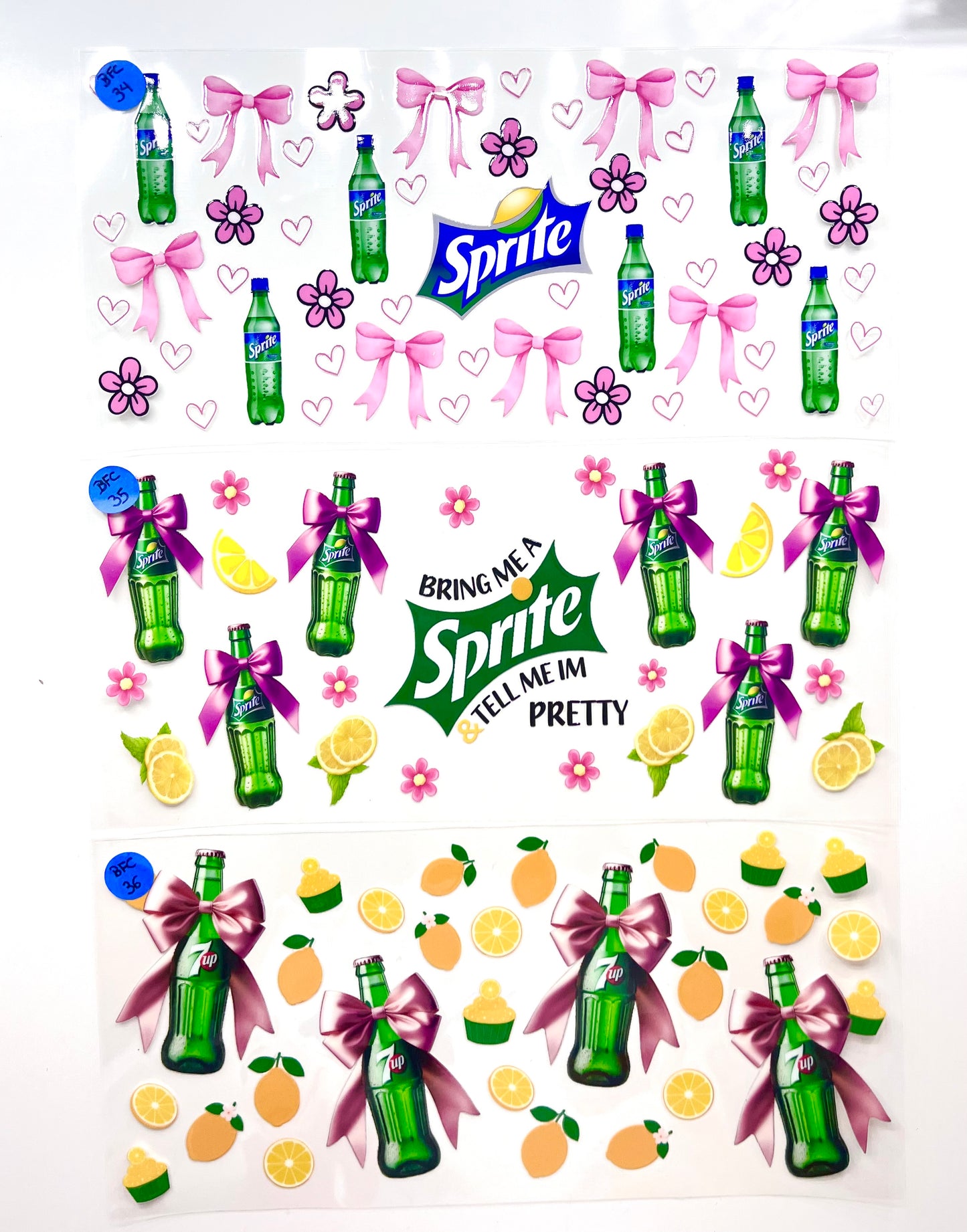 Stickers Boissons Fraiches et Chaudes