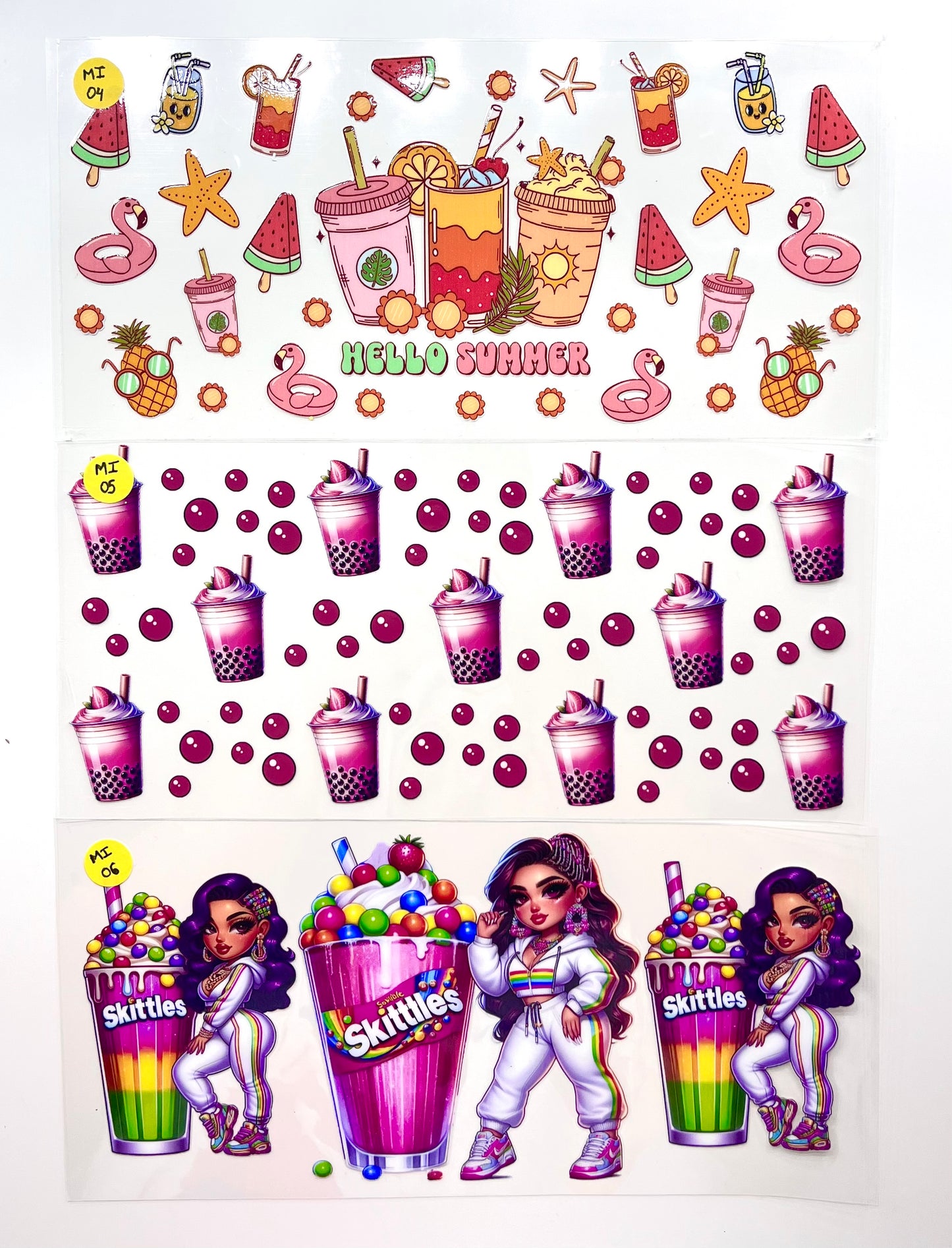 Stickers Milshakes