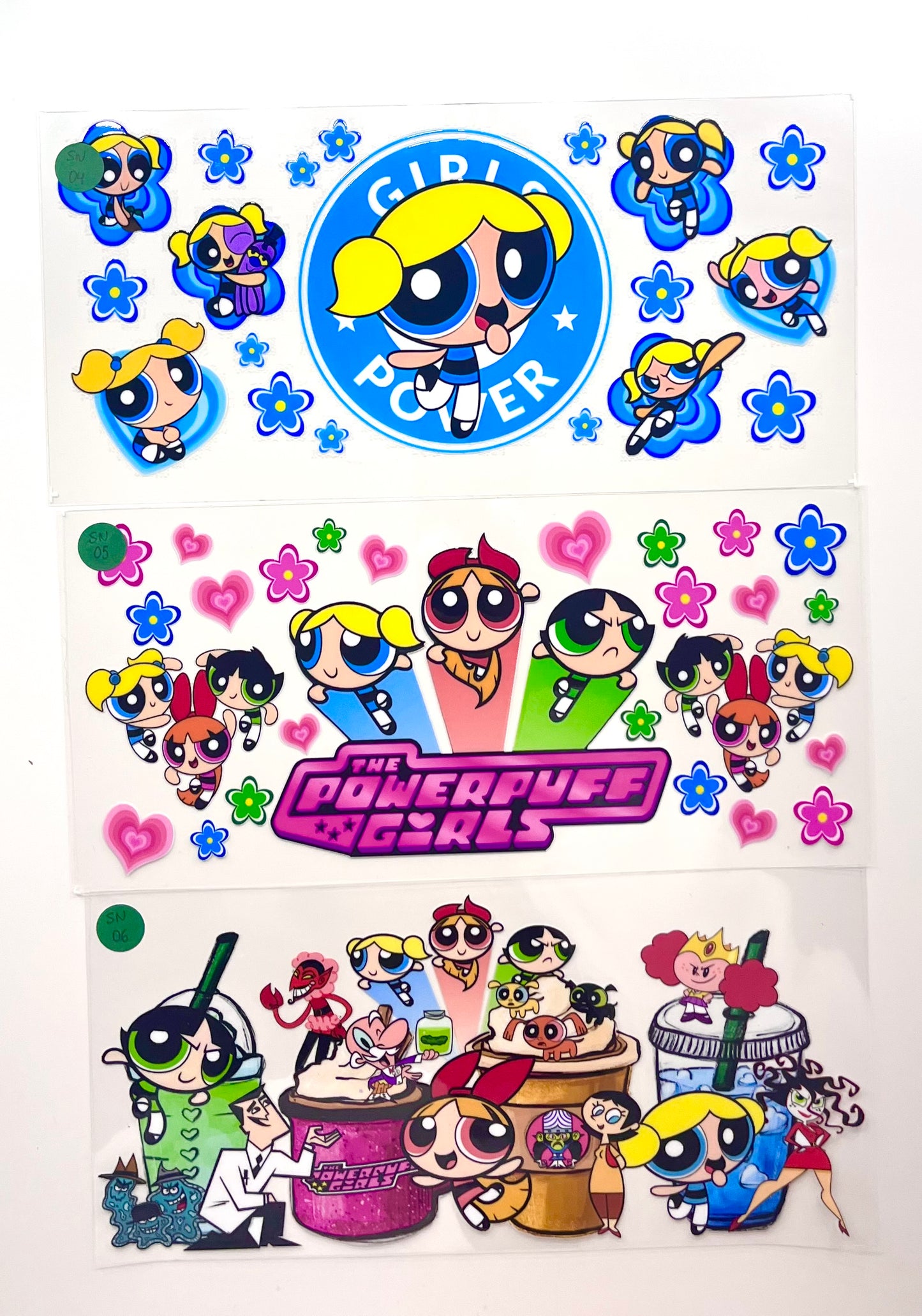 Stickers Les Super Nanas