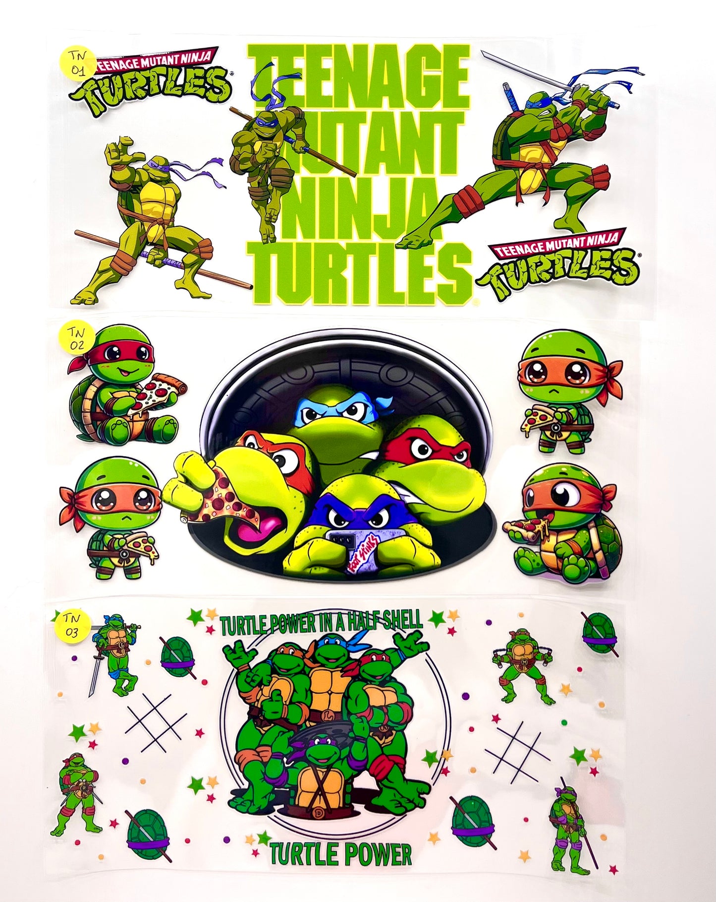 Stickers Tortues Ninja