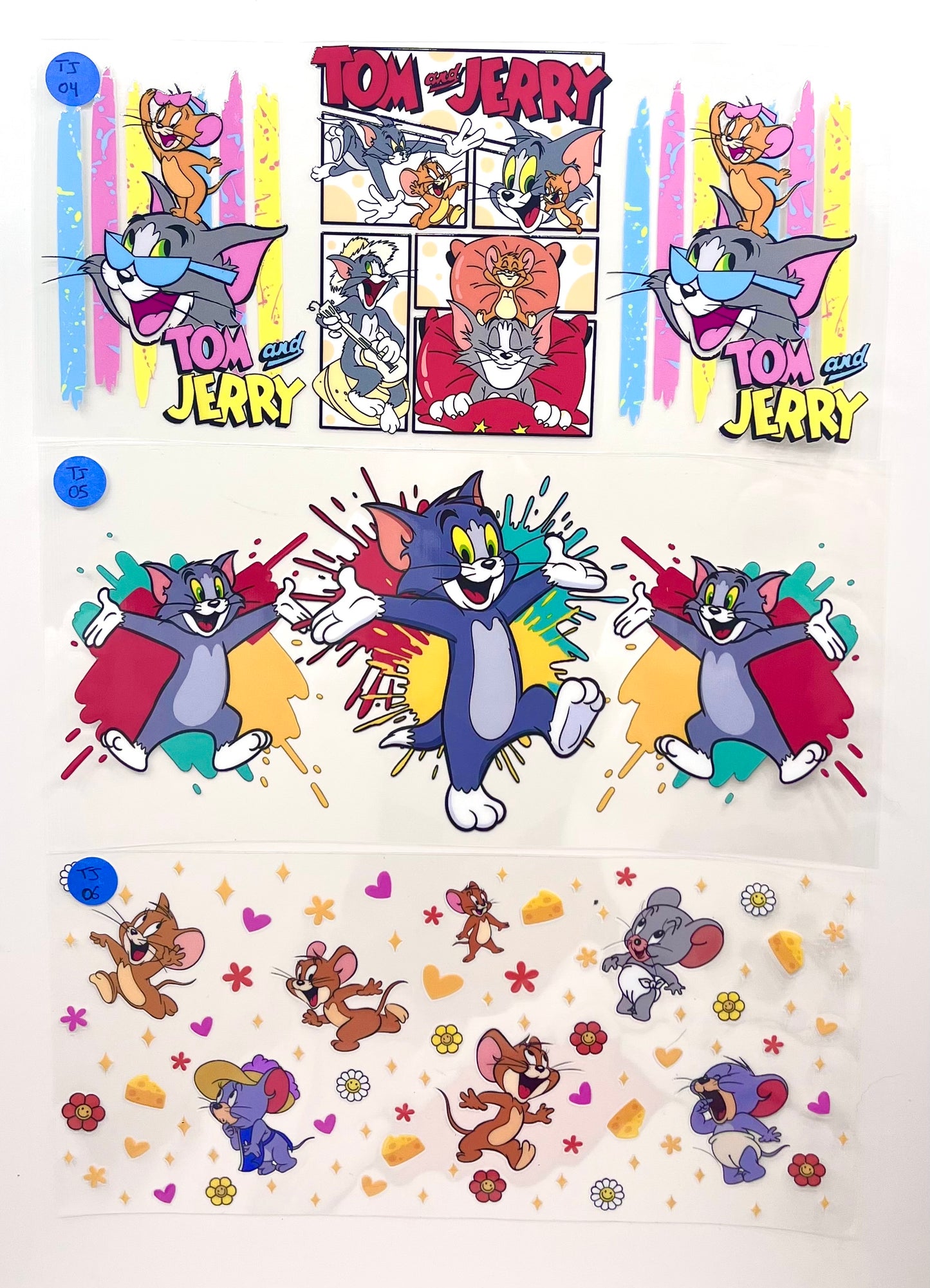 Stickers Tom & Jerry